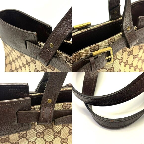 GUCCI Brown Tote Bag - Picture 4 of 7
